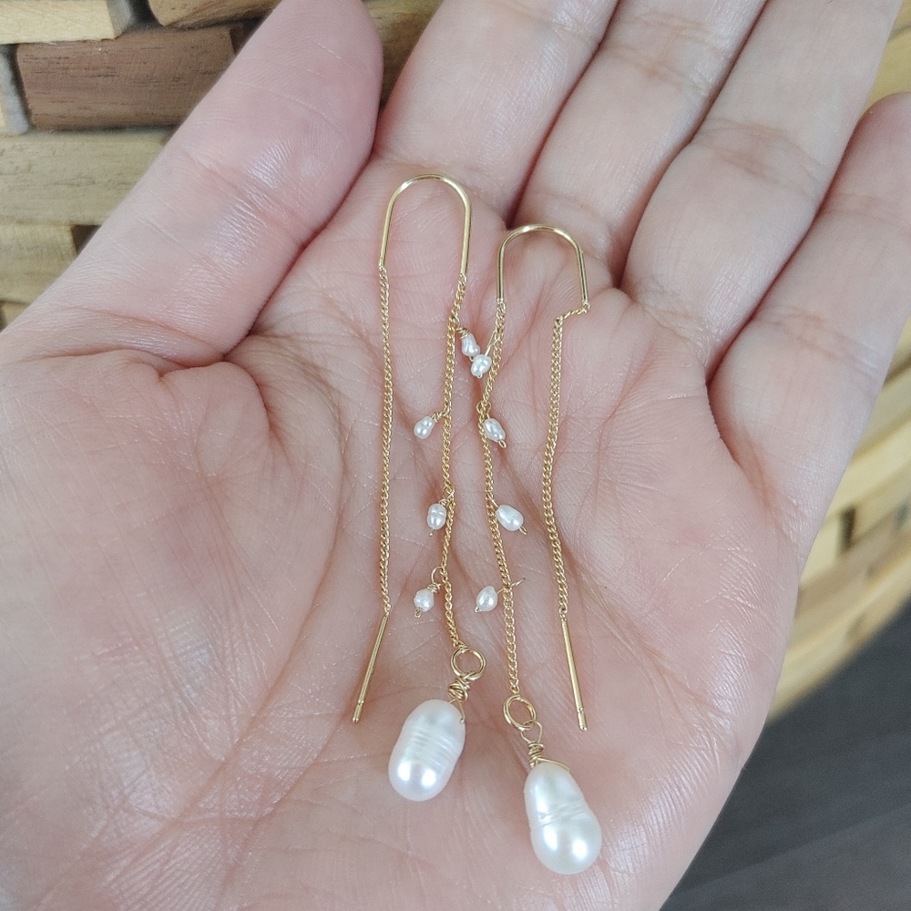 Freshwater Peal Drop earrings